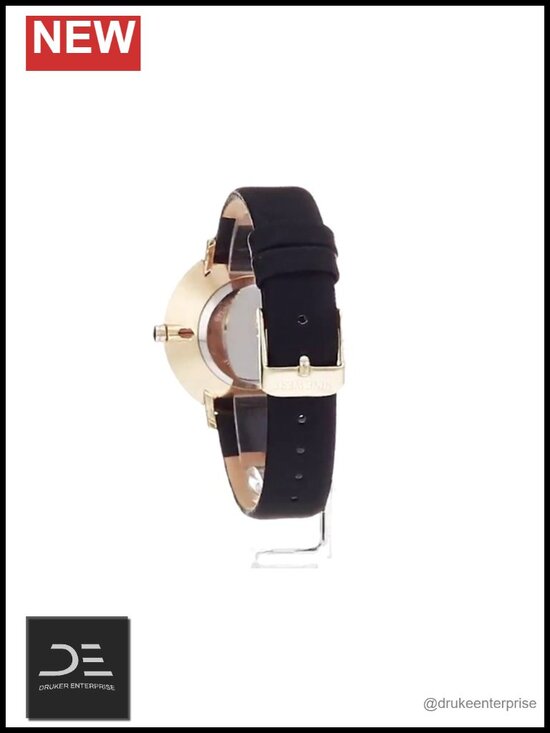 Wrist Watch with Mineral Crystal Lens and Black Strap main image 6